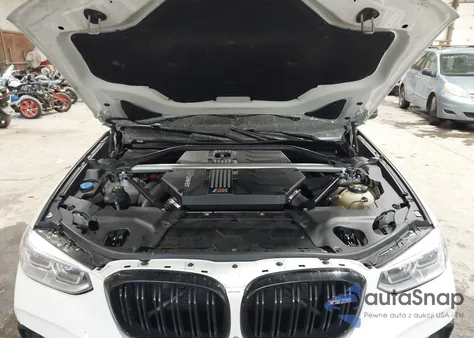 2021 BMW X3 M z USA, uszkodzony, nr VIN 5YMTS0C08M9F12989